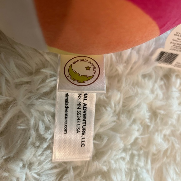 New Animal adventure skate shoe plush stuffed toy. Brand New with tags. Pink - Picture 5 of 5